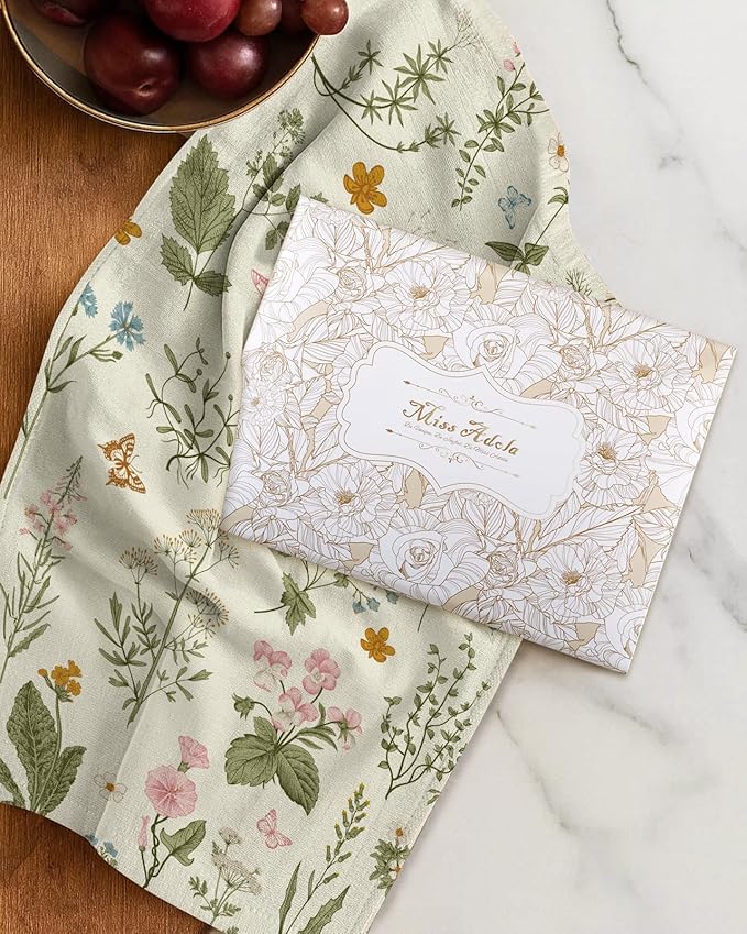 Cotton Kitchen Towels Set of 2