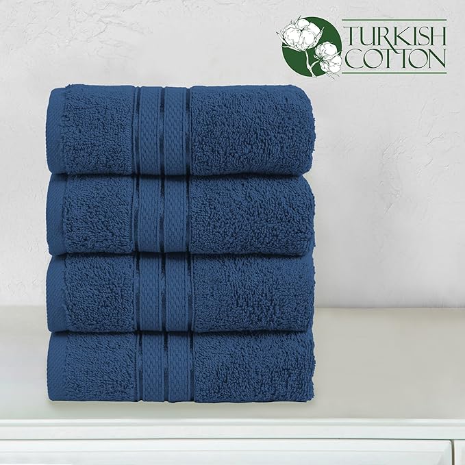 Elegant Comfort Three Line Popcorn Towel Set