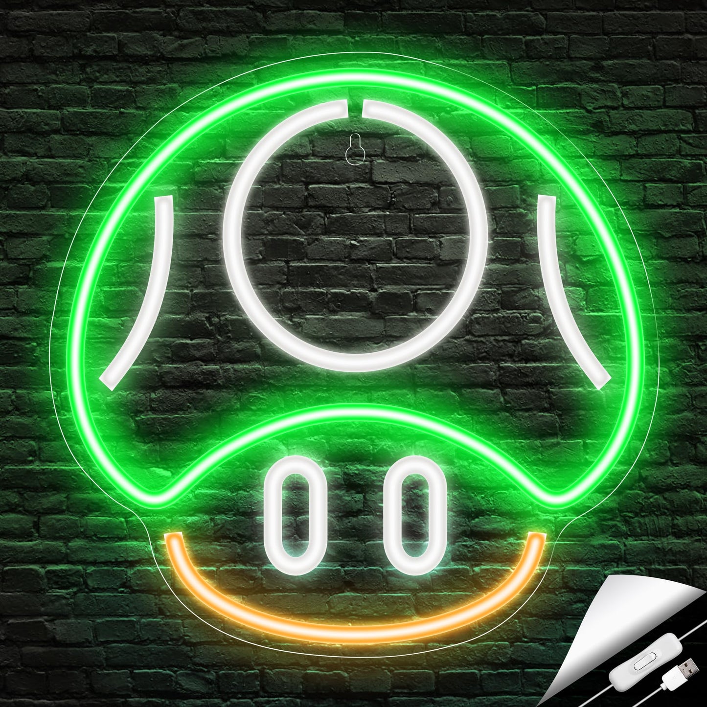 Kavaas Gamer Neon Sign, Game Controller LED Sign for Gaming Room Decor - Game Neon Sign for Teen Boy Room Decor - Best Gamer Gifts for Boys, Kids