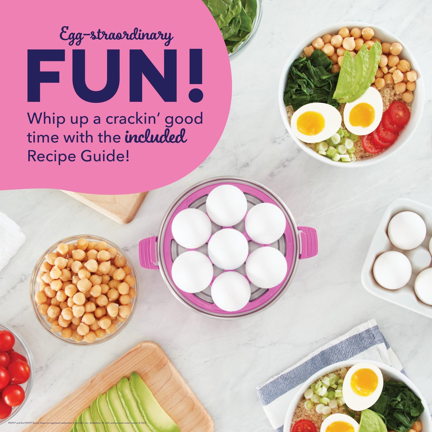 DASH Rapid Egg Cooker: 6 Egg Capacity Electric Egg Cooker for Hard Boiled Eggs, Poached Eggs, Scrambled Eggs, or Omelets with Auto Shut Off Feature - Aqua, 5.5 Inch (DEC005AQ)