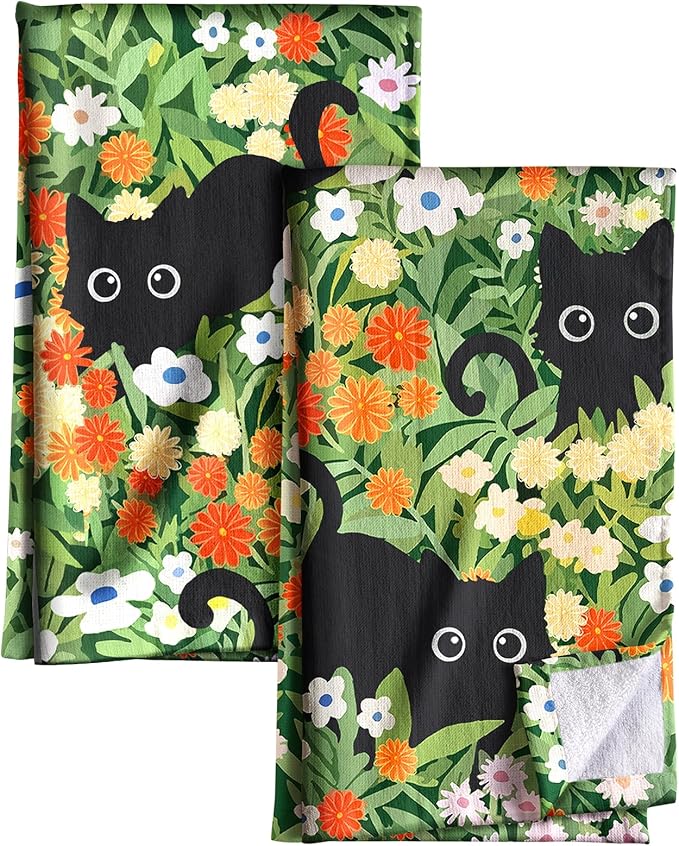 Cotton Kitchen Towels Set of 2