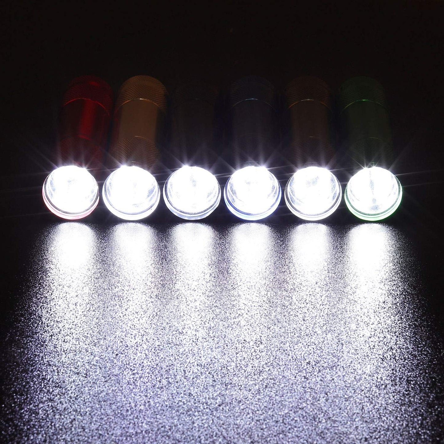 EverBrite 18-Pack LED Mini Pocket Torch, Small Keyring Torches Flashlight, Ideal for Camping Hiking Traveling Cycling Outdoors Party, Batteries Included