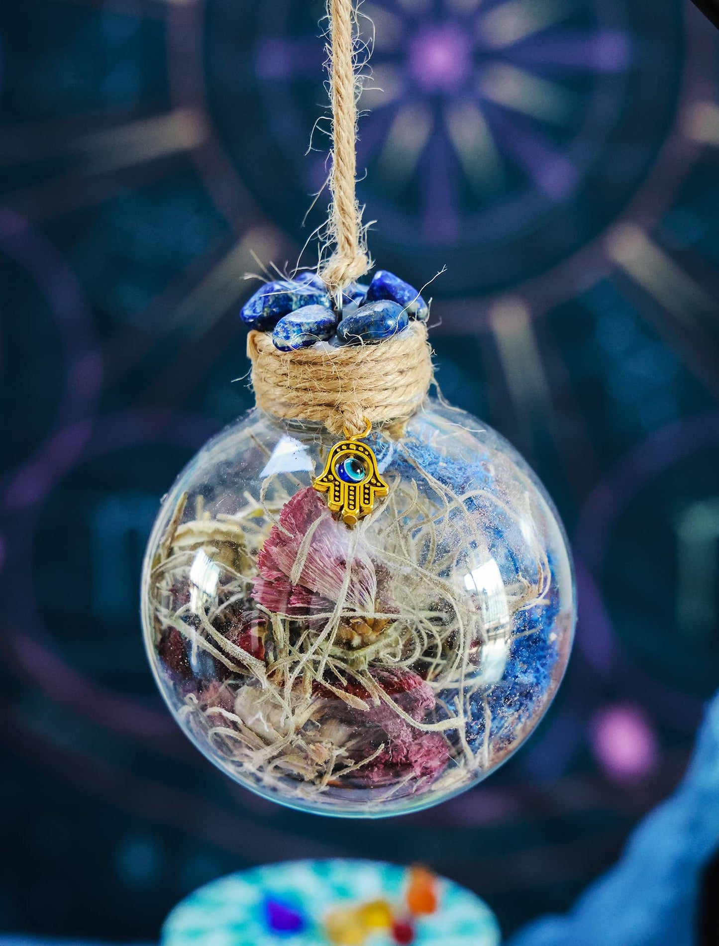 Witches Ball Divination Necromancy Protection Balls Altar Tools Goddess Spell Jar Collection Witches Blessing for Protection from Evil Banish Negative Energy Deflect Psychic Attacks