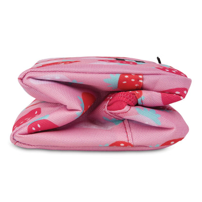 PackIt® Freezable Snack Box, Checked Out, Built with ECOFREEZE Technology, Collapsible, Reusable, Zip Closure with Buckle Handle, Designed For Work Snacks, Fresh Snacks On the Go, Adults, and All Ages