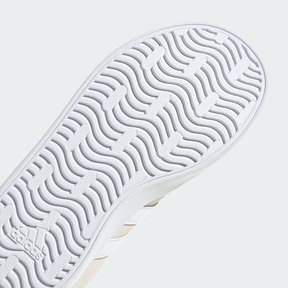 adidas Unisex Kids VL Court 3.0 Shoes, Aluminium/Cloud White/Aluminium, 6 UK