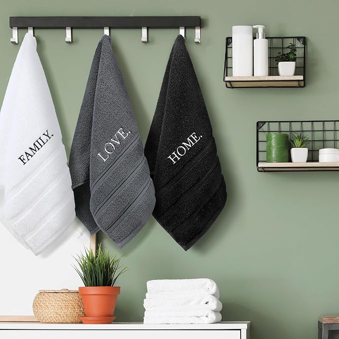 3 Pcs Farmhouse Decorative Hand Towels