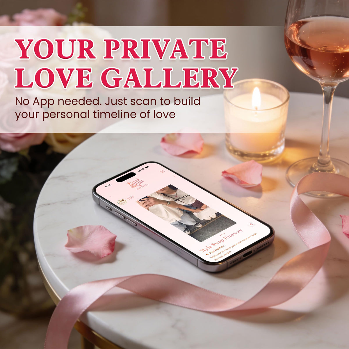 ARVEXO 45 Fun and Romantic Scratch Off Date Night Ideas for Him Her - Date Night Captured 45 Scratch Off Cards For Couples With Digital Scrapbook - Anniversary Wedding Gifts For Men Women Husband Wife