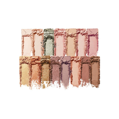Milani Gilded Nude Hyper Pigmented Eyeshadow Palette - 15 Natural Looking Makeup Eyeshadow Colors for Your Everyday Look