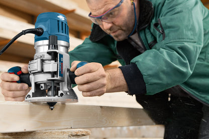 Bosch Professional 6 pcs. Straight Router Bit Set (for Wood, Ø 1/4 inch Shank, Accessory Router)