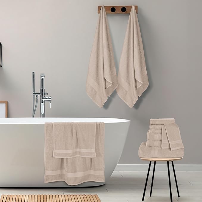 GLAMBURG Ultra Soft 24-Piece Towel Set