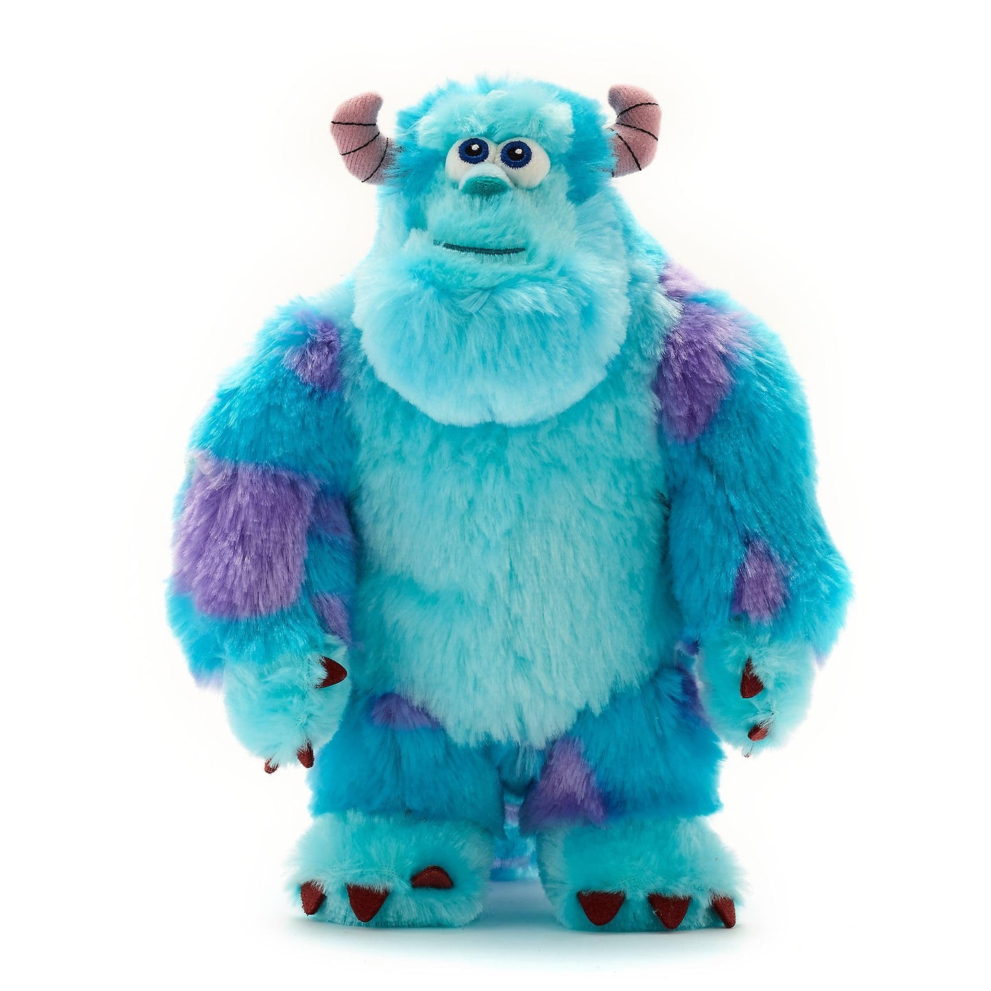Disney Store Official Sulley Small Soft Toy, Monsters, Inc., 24cm/9”, Plush Character Figure with Felt Claws and Padded Horns, Suitable for Ages 0+