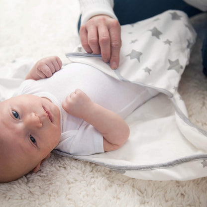 Little Seeds Swaddle Blanket 0-3 Months, 3-Pack Organic Cotton Baby Swaddles - Swaddles for Newborns Infant Boys & Girls, Soft & Snug Hip-Healthy Swaddling Blankets