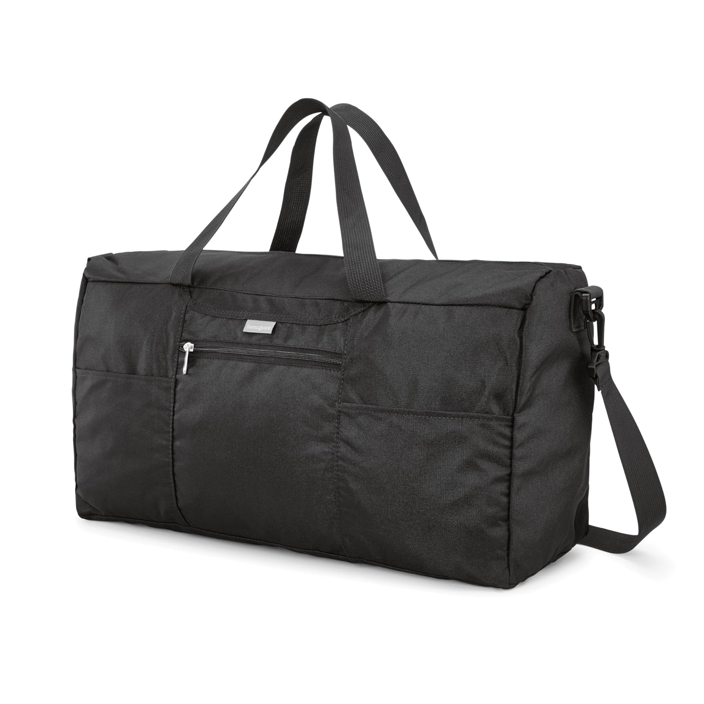 Samsonite Unisex-Adult Foldaway Duffle Medium Duffel Bag, Black, One Size