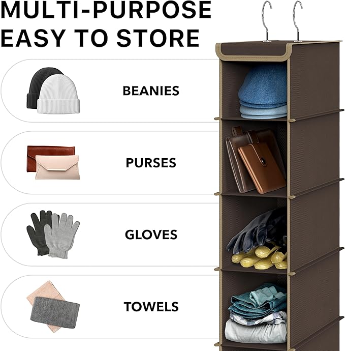 Simple Houseware 10 Shelves Hanging Shoes Organizer Holder
