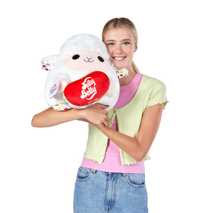 Snackles, Series 2, Lamb (Jelly Belly), Plush Toy, Medium (35 cm), Brown Box, (Lamb)