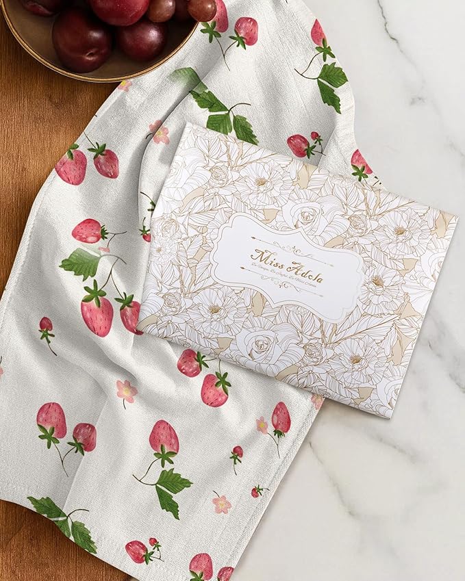 Cotton Kitchen Towels Set of 2