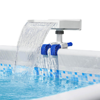 Bestway | Soothing LED Pool Waterfall for Above Ground Pools, 34.5cm x 249cm x 32cm