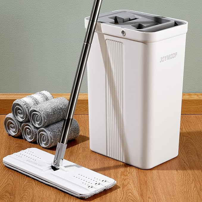 JOYMOOP Mop and Bucket with Wringer Set, Wet Dry Mop