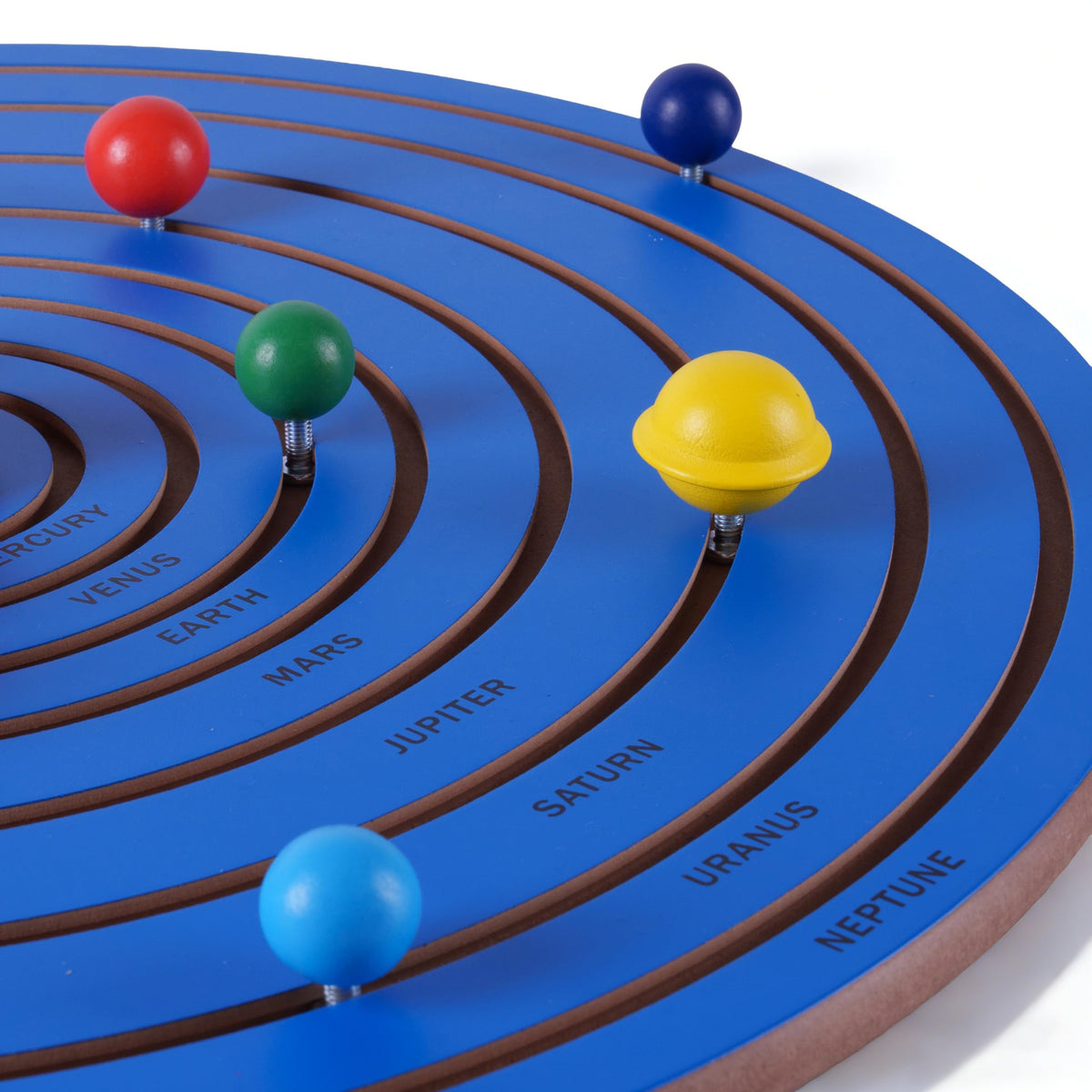 Premium Montessori Solar System Puzzle – Wooden Planet Puzzle Board, 21.2in (54cm) Educational Astronomy Puzzle, Space Learning Materials for Kids, Homeschool Classroom Ages 3-6