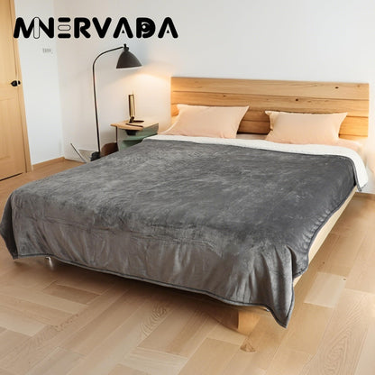 Heated Blanket Electric Blanket Full Size 72''x84'', Soft Flannel Heating Blanket with 1-10 Hour Auto Off - 6 Heat Settings - Machine Washable - Dark Grey