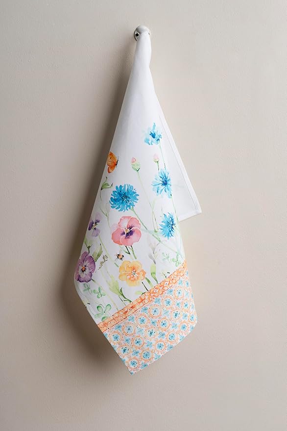 Maison d' Hermine Kitchen Towels Set of 3 100% Cotton 27.50" x 20" Reusable