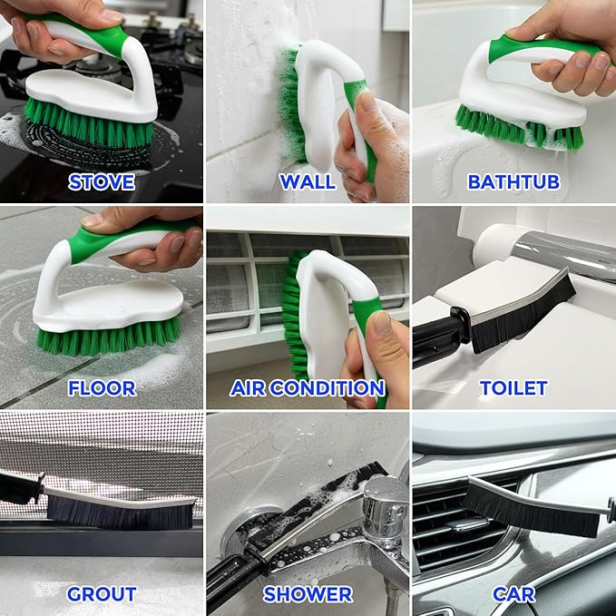Scrub Brush - 6 Pack, Scrub Brushes