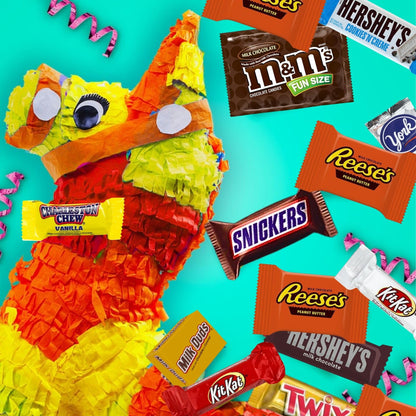 ULTIMATE Assorted 4 Lb. Chocolate Candy Variety Pack, Bulk Mega Candy Mix, Fun Size Assortment, Individually Wrapped Minis, Great for Easter Basket Fillers & Egg Hunts, Parties, Parades & Pinatas! (All Time Favorites, 4 Lbs.)