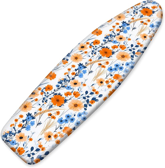 Floral Ironing Board Cover, Standard Size Cotton Iron Board Covers