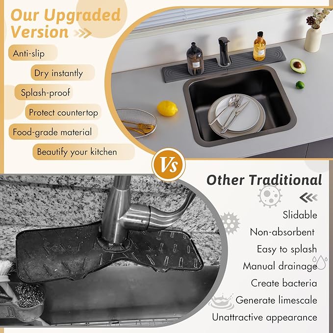 Kitchen Faucet Absorbent Mat