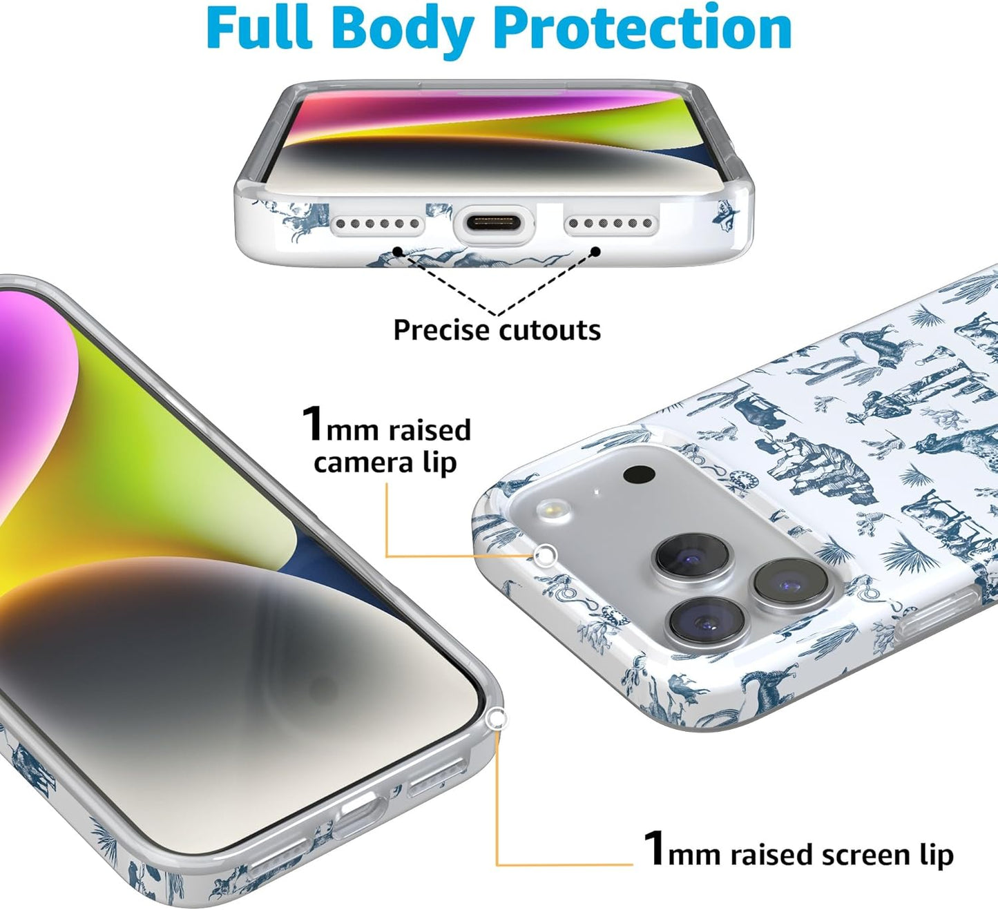 Casely iPhone 17 Pro Case | Wild West Adventure | Desert | Compatible with MagSafe | Classic Ultra Slim Design
