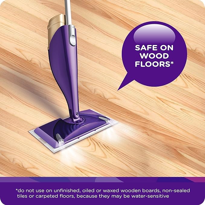 Swiffer Wetjet Wood Floor Cleaner Solution Refill, 42.2 Oz