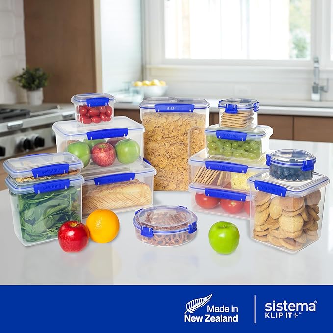 Sistema KLIP IT Food Storage Container, 5 L, Airtight & Stackable
