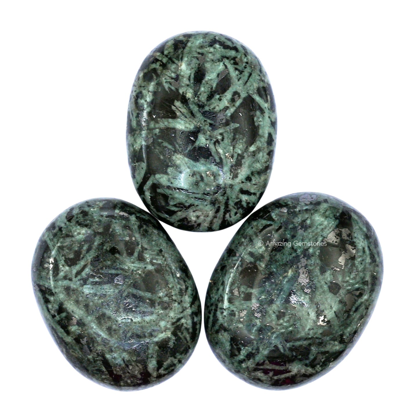 Amazing Gemstone Flower Stone Crystals and Healing Stones - Large Palm Stone Crystals Piedra - Crystal for Good Luck,Balanced Positive Energy,Meditation - Unique Stocking Stuffers and Birthday Gifts