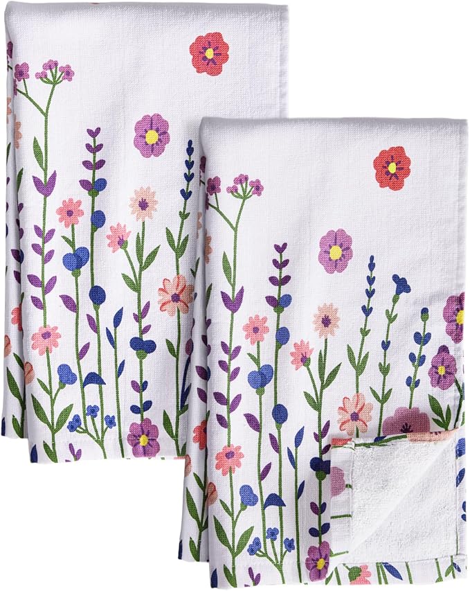 Cotton Kitchen Towels Set of 2