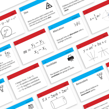 SAT Flash Cards 2026 | 400 SAT Vocabulary and SAT Math Flash Cards | SAT Prep | SAT Math Cards | SAT Vocab Cards | SAT Prep Cards | SAT Words | SAT Classroom and Home Kit | SAT Digital Prep