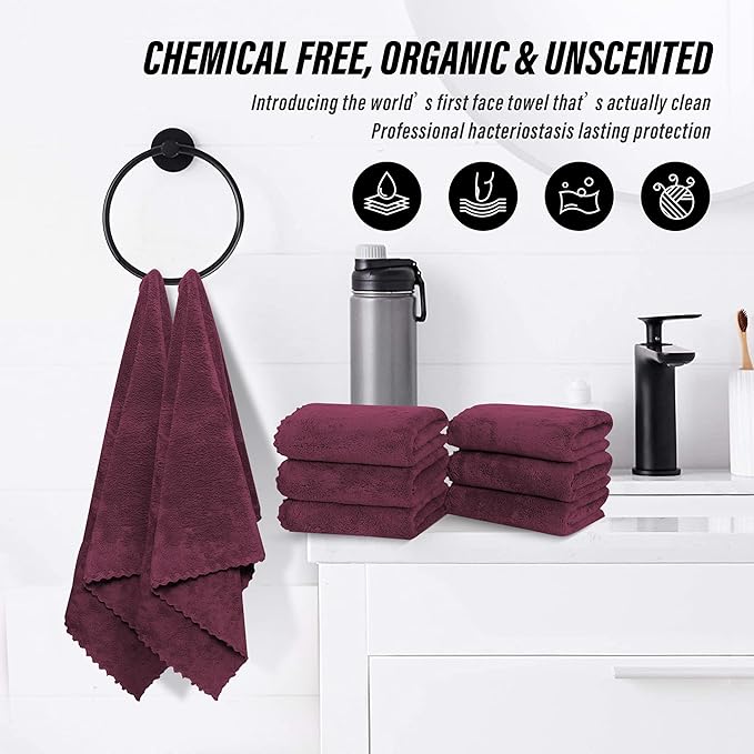 MOONQUEEN 18 Pack Premium Hand Towels