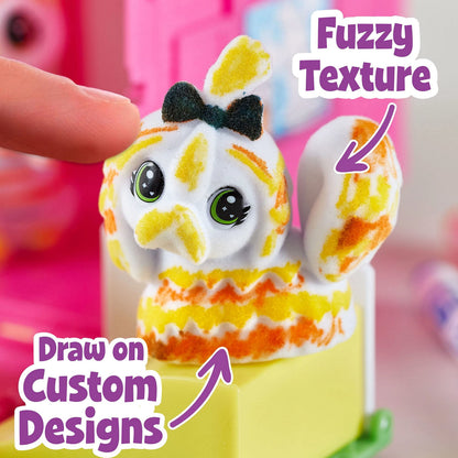 CRAYOLA Scribble Scrubbie Pets, Backyard Playset, Color & Wash Creative Toy, Gift for Kids, Age 3, 4, 5, 6, Multi