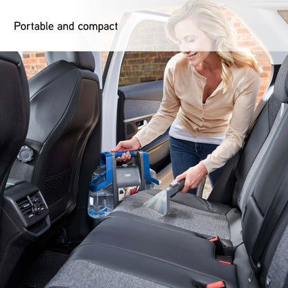 VAX SpotWash Duo Spot Cleaner, For Stains, Spills & Pet Messes, Suitable for Car, Sofa, Upholstery, Carpet, Stairs. Compact, Handheld Cleaning Machine Includes Pet Tool & Vax 1L Solution, CDCW-CSXA