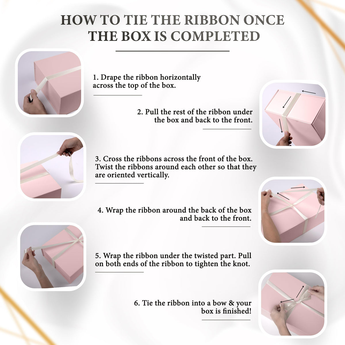 iPassion Gift Box Set - Bridesmaids Gifts for Wedding (5 Pack - Blush Pink), All Occasions, Bridesmaid Proposal, Magnetic Boxes With Lids, Big Set For Bridal, 13.5 x 9 x 4.5 inches, Pink GiftBox