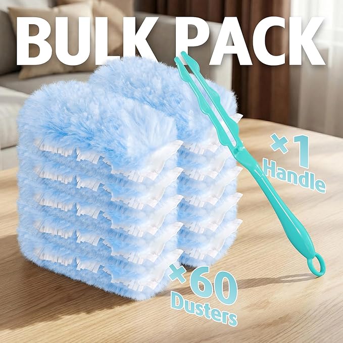 60 Count 360 Dusters Refills Compatible