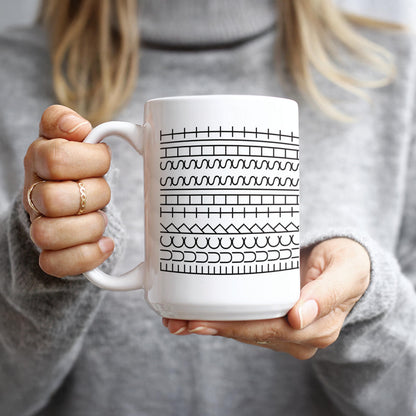 Hogg Fuck This Shit Mug, 15 oz Coffee Cups Ceramic, Hidden Message Coffee Mug, Funny White Elephant Gifts for Adults, Cute White Elephant Christmas Gifts, Office Prank, Funny Christmas Cup for Work