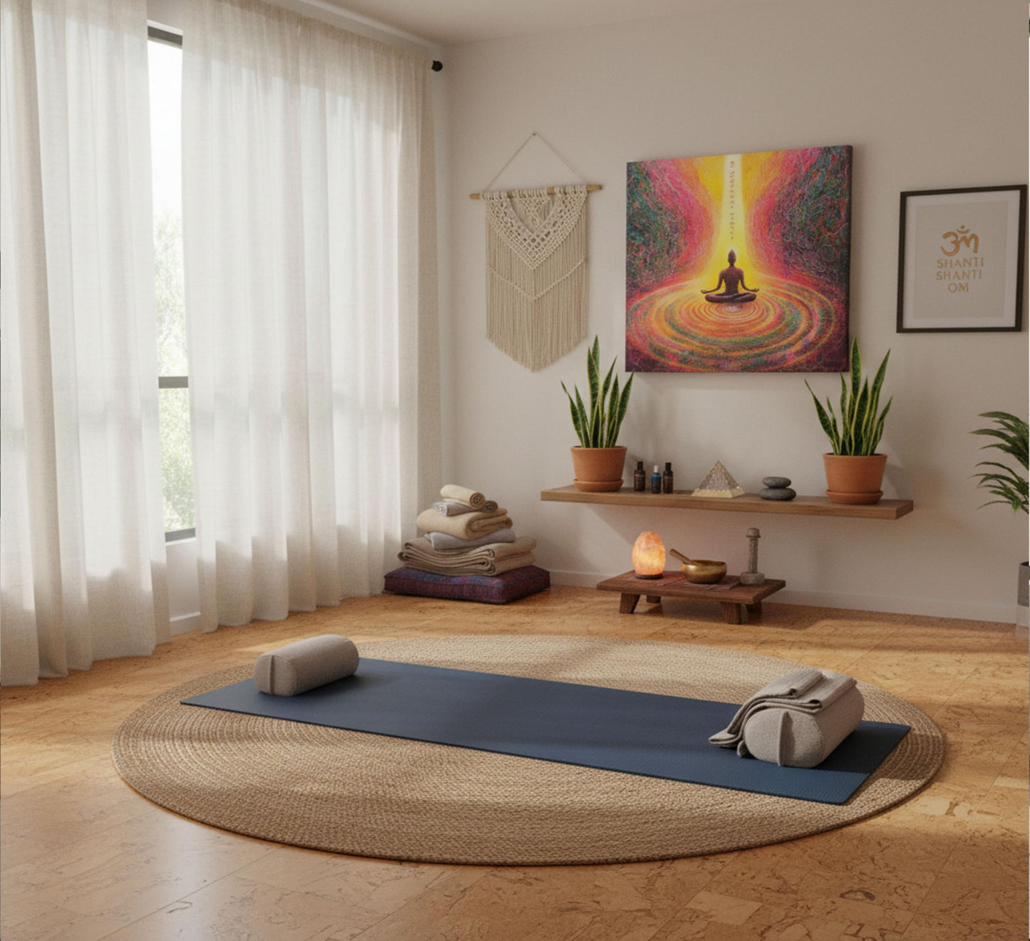 Kyczmys Chakra Chart Canvas Wall Art Zen Reiki Infographic Energy Healing Meditation Paintings Pictures Wall Decor Poster Artwork for Bedroom Yoga Studio Office Spa Home Decoration