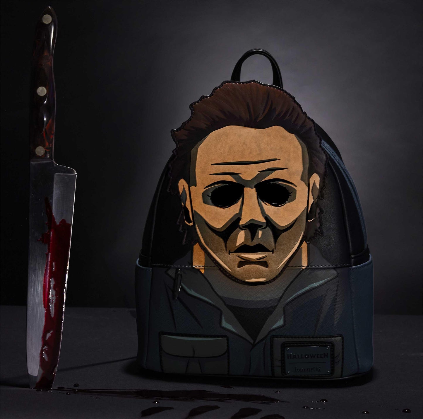 Loungefly Halloween Michael Myers Mask Cosplay Mini Backpack