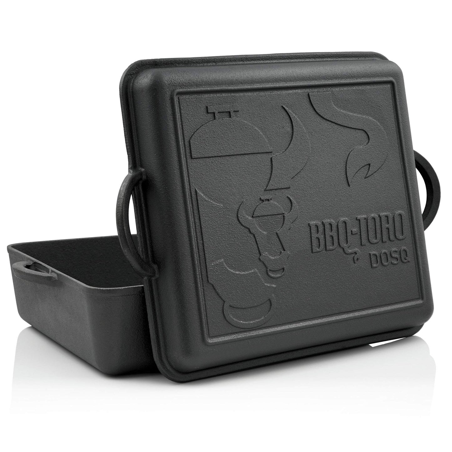 Dosq Cast Iron Dutch Oven Pan, Cast Iron Pot