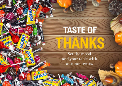 Holiday Ultimate American Old Fashioned Classics Wholesale Assortment Tootsie Roll DOTS Fruit Chews Tootsie Pops Variety Mix 170-Ounce 415-Piece Bag