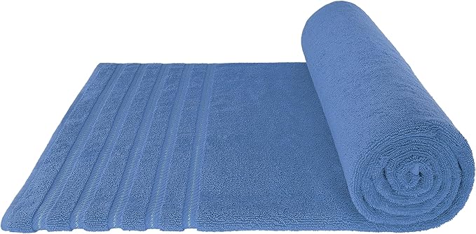 American Soft Linen 35x70 Jumbo Large Bath Towel, 600 GSM 100% Cotton Turkish