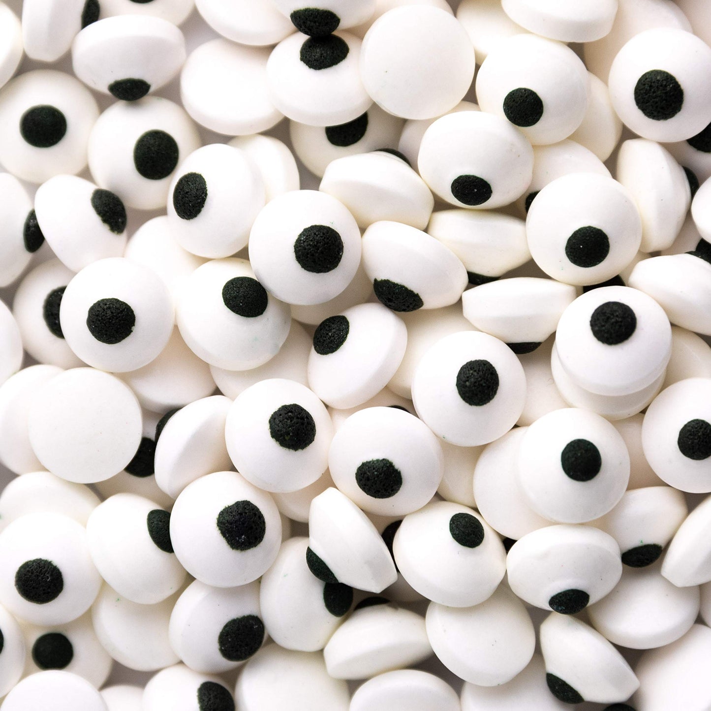 Sweets Indeed Bulk Candy Eyeballs, 300 Edible Eyes, Halloween Sprinkles, Perfect for Cake Decorations, Baking, Ice Cream, Cookies, Cupcake Topper 4.3 ounces