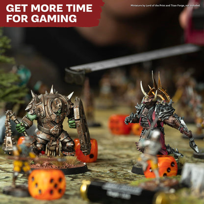 The Army Painter Battlefields Basing Set, 50ml PVA Glue, 35 Green Tufts, 1 Box of Fake Moss/Grass, Brown Battleground, Summer Undergrowth, Battle Rocks and Battlefield Snow for Warhammer 40k