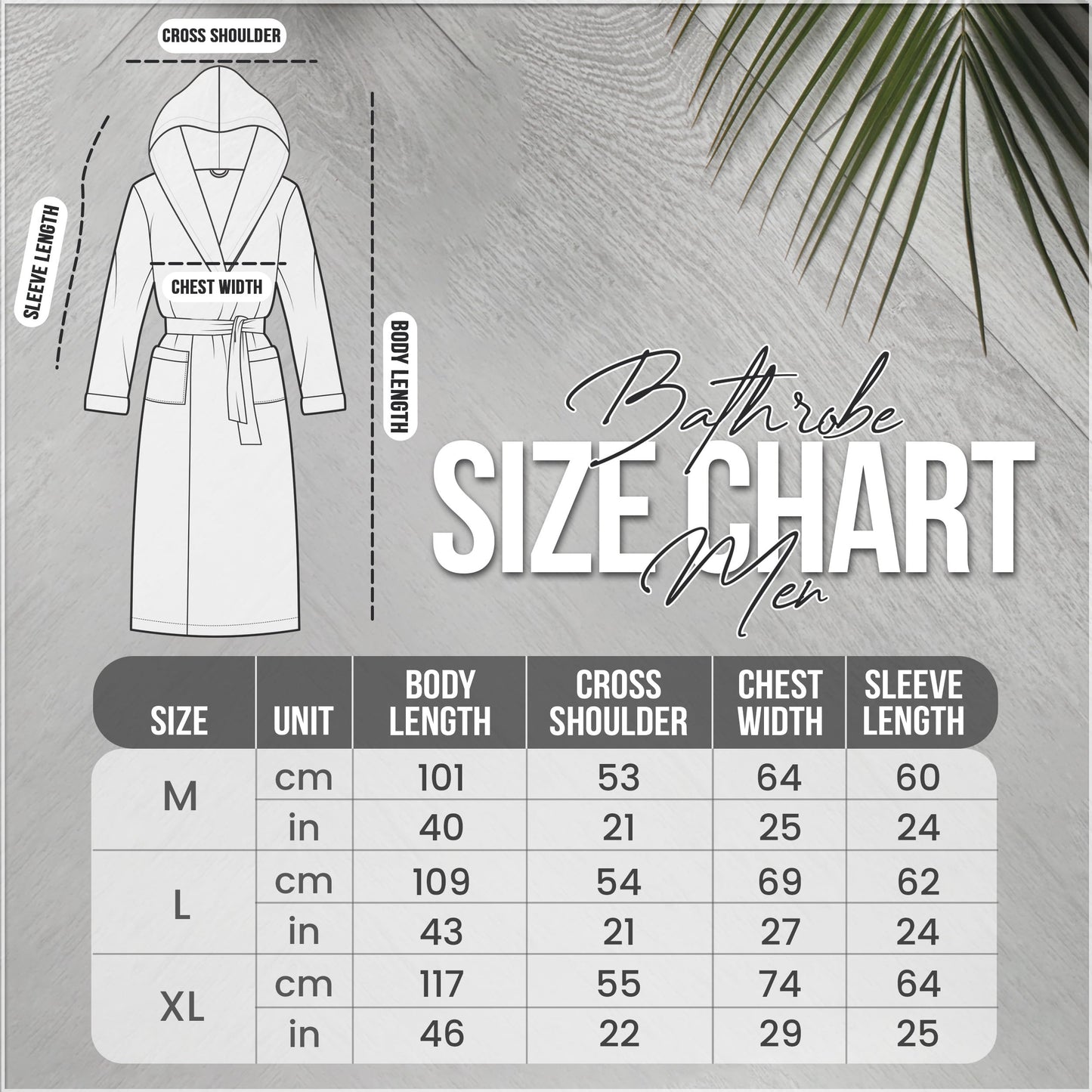 NY Threads Luxury Men’s Hooded Dressing Gown Super Soft Men’s Fleece Robe Cozy Hooded Plush Loungewear, Large, Dark Grey