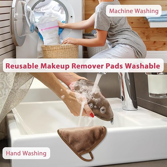 Makeup Remover Cloth, Makeup Remover Pads Microfiber Face Washcloth
